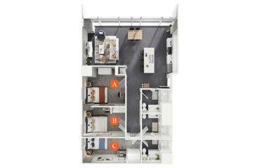 C1 Floor Plan Layout